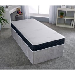 Rackhams Mars Black Border Hybrid Mattress - 17cm Deep, Medium-Soft Feel - Black - 1 - 4ft Small Double Mattress (120cm x 190cm) - thumbnail 5