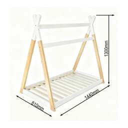 Rackhams Peppa Pig Toddler House Bed, White - Toddler - thumbnail 2