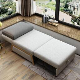 Rackhams Nora Sofa Bed, Single Sofa Bed - Black - 94cm - thumbnail 5