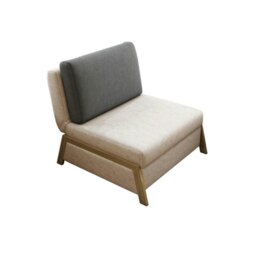 Rackhams Nora Sofa Bed, Single Sofa Bed - Black - 94cm - thumbnail 6