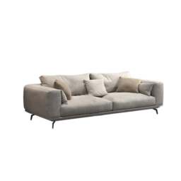 Rackhams NR23 Three Seater Corner Sofa, Leathaire - Three Seater Corner 306cm - Left Hand Facing - Black - thumbnail 5