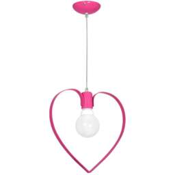 Rackhams Amore Hand Made Pendant Lamp Heart Shape - thumbnail 1