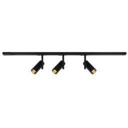 Rackhams Jerome Link 3-Kit + 1m - Track Light - Black - 1 - thumbnail 2