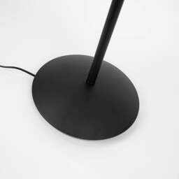 Rackhams Contemporary and Sleek Matt Black Metal Table Lamp Base with Inline Switch - thumbnail 3