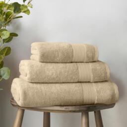 Rackhams Supima Cotton Towel Natural - Hand Towel - Natural - thumbnail 3