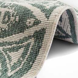 Rackhams Indoor - Outdoor Round Lilja Vintage Green Rug - Ø 200 cm - thumbnail 2