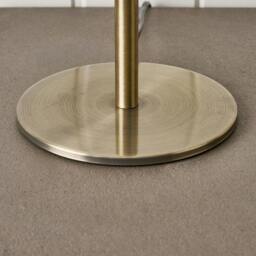 Rackhams Tamara 2-Light Antique Brass Table Lamp - thumbnail 6