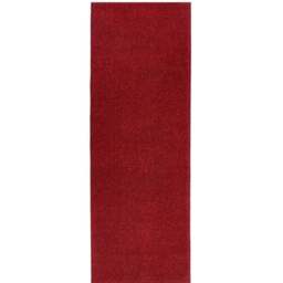 Rackhams Modern Plain Velour Red Rug - 80X150 cm - thumbnail 5