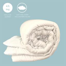 Rackhams 4.5 Tog Hollowfibre Duvet - Super King - thumbnail 2