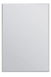 Rackhams FRAMELESS ALL GLASS Single Bevelled Venetian Wall Mirror - 150cm x 61cm - Clear - thumbnail 5