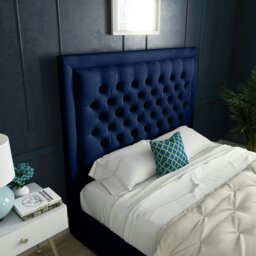 Rackhams Kingston Bed - Single - 3ft - Blue - thumbnail 3