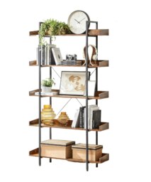 Rackhams Industrial 5 Tier Bookcase Shelving - thumbnail 1