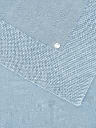 Rackhams Baby Boys Essential Cotton Blanket in Blue - Blue - One size - thumbnail 2