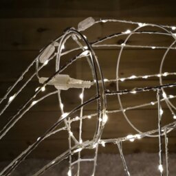 Rackhams 63cm Outdoor Twinkling LED Grazing Reindeer Christmas Decoration in Warm White - thumbnail 5