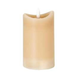 Rackhams Luxe Collection LED Candle (Batteries Included) - Taupe - Taupe - One Size - 100% Mixed