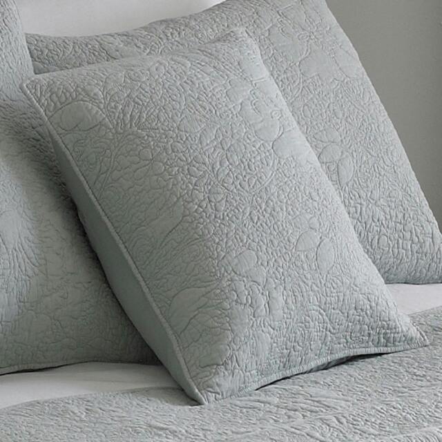 Rackhams Belves Cushion Cover - Duck Egg Blue - One Size - Duck Egg Blue - 100% Cotton - image 1