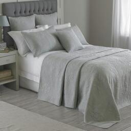 Rackhams Belves Cushion Cover - Duck Egg Blue - One Size - Duck Egg Blue - 100% Cotton - thumbnail 2