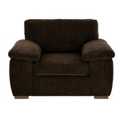 Rackhams Amalfi Sofa Range - Cocoa Bean Brown - Armchair