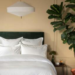 Rackhams White Supima Cotton 1000 Thread Count Flat Sheet - Emperor - thumbnail 2
