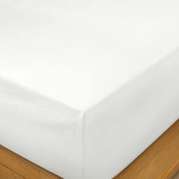 Rackhams White Supima Cotton 1000 Thread Count Flat Sheet - Emperor - thumbnail 3