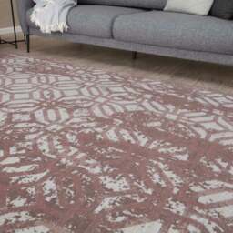 Rackhams Washable Rug Carina Pink - 6933 - 160X230 cm - thumbnail 6