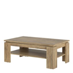 Rackhams Rapallo Large Coffee Table in Chestnut and Matera Grey - Chestnut Brown and Grey - Brown - 67 - thumbnail 3