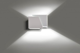 Rackhams FROST Wall lamp 1 x G9 White - thumbnail 1