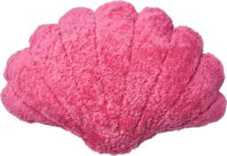 Rackhams Shell Cushion - Small - Medium - Large - Coral Pink - 42x58 cm - thumbnail 1