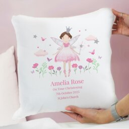 Rackhams Personalised Fairy Princess Cushion - thumbnail 4