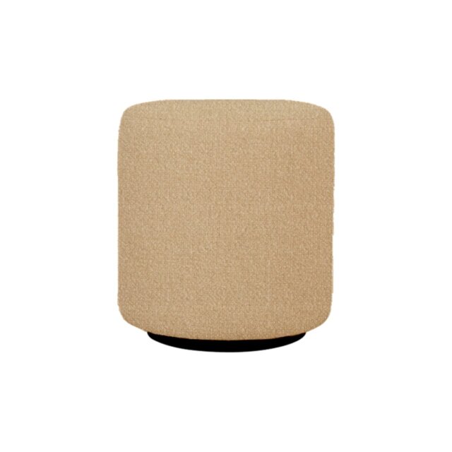 Rackhams Ben Round Stool - Cologne Latte - Pack of 2 - Cologne Latte - image 1