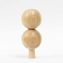 Rackhams Handmade Wooden Prune Ornament - thumbnail 2