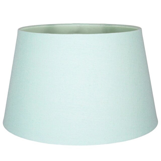 Rackhams Traditional 14 Inch Duck Egg Linen Drum Table/Pendant Lampshade 60w Maximum - image 1