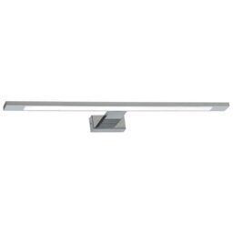 Rackhams Shine Chrome LED 12W Wall Lamp Stylish Polished Chrome Light With IP44 Rating Perfect For Mounting Above A Bathroom Mirror - thumbnail 2