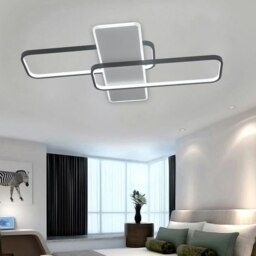 Rackhams Modern Rectangular LED Ceiling Light Flush Mount - 90*60 - thumbnail 1