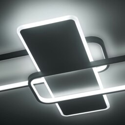 Rackhams Modern Rectangular LED Ceiling Light Flush Mount - 90*60 - thumbnail 6