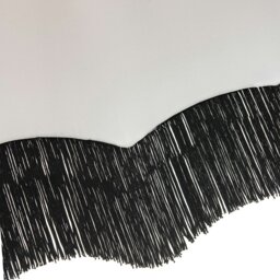 Rackhams Traditional Victorian Empire 40cm Lamp Shade in Dark Emerald Velvet with Tassels - thumbnail 4