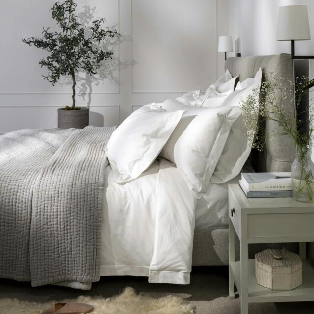Rackhams White 600 Thread Count Egyptian Cotton Specialist Size - Small Single (30cm Fitted Sheet) - Fitted Sheet