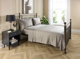 Rackhams 5 Star Flat Sheet - King - Cream - thumbnail 3