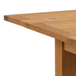 Rackhams Kenley Extending Dining Table in Oak 45-90cm - Brown - No - Brown - thumbnail 6