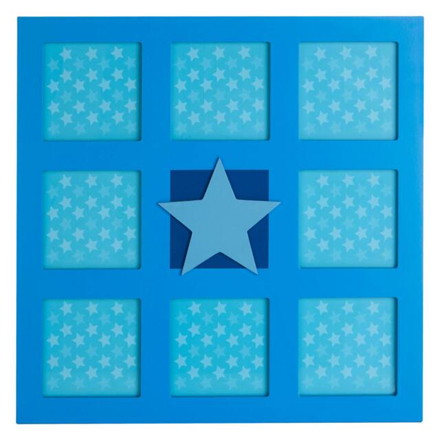 Rackhams Kids Star Multi Photo Wall Frame - image 1