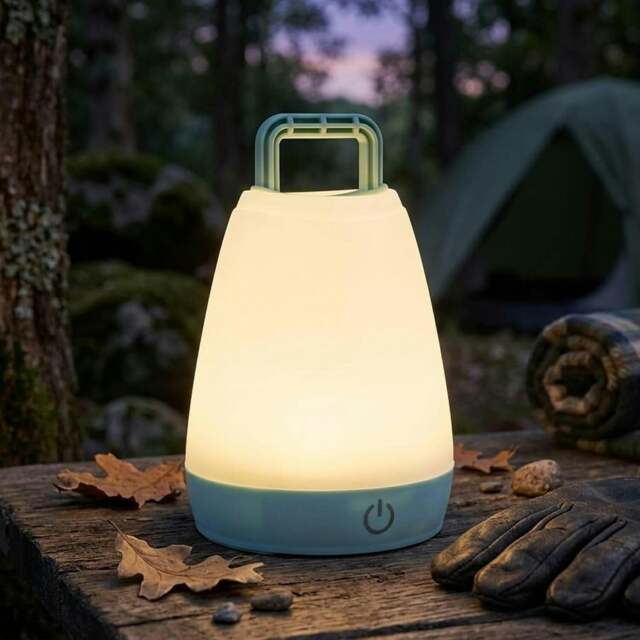 Rackhams Smart Touch Table Lamp Warm Soft Light Dual USB Power - 1 x - image 1