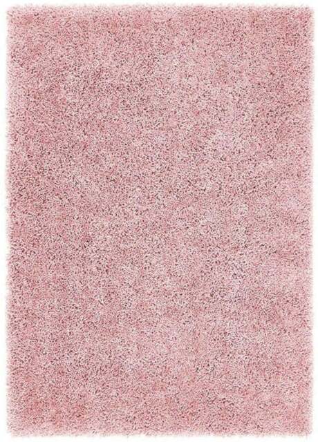 Rackhams Chicago Pink Shaggy Rug - 140X200 cm - image 1