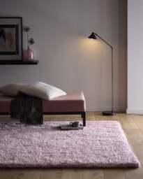 Rackhams Chicago Pink Shaggy Rug - 140X200 cm - thumbnail 5