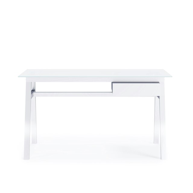 Rackhams Richmond Office Writing Desk in White - image 1