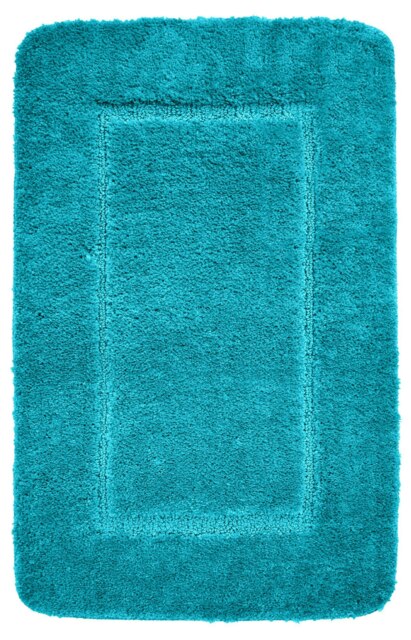 Rackhams Mayfair Microfibre Bathmat Antislip - Jade - image 1