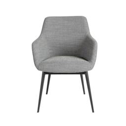 Rackhams Grey Fabric Chair 4222 - thumbnail 2