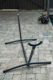 Rackhams 's Universal Hammock Stand - Charcoal (280cm) - thumbnail 3