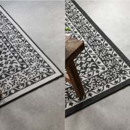 Rackhams Meekly Indoor & Outdoor Reversible Black Rug - 160X230 cm - thumbnail 4