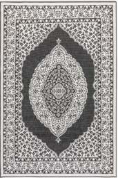 Rackhams Meekly Indoor & Outdoor Reversible Black Rug - 160X230 cm