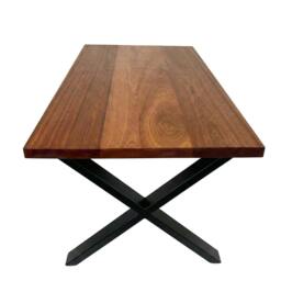 Rackhams Elegant Sapele Dining Table - 240 - 120 - thumbnail 5